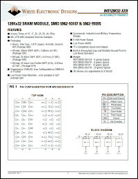 Click here to download WS128K32N-17G2TM Datasheet