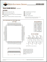 Click here to download WS1M32-100G3MA Datasheet
