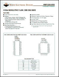 Click here to download WMF512K8-150CI5 Datasheet