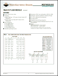 Click here to download WEDF1M32B-120G2TM5A Datasheet