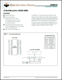 Click here to download EDI88512LP70NB Datasheet