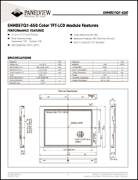 Click here to download ENH057Q1-650 Datasheet