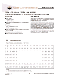 Click here to download WED9LAPC2C16V4 Datasheet