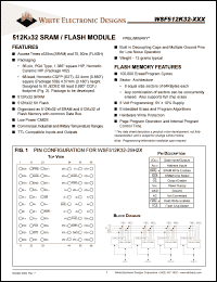 Click here to download WSF512K32-29G2TCA Datasheet