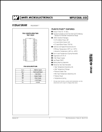 Click here to download WPS512K8LC-70TM Datasheet