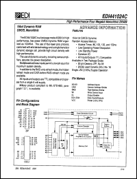 Click here to download EDI441024 Datasheet