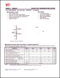 Click here to download 1N5818 Datasheet
