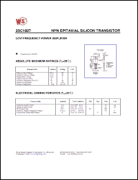 Click here to download 2SC1827 Datasheet