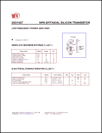 Click here to download 2SD1437 Datasheet