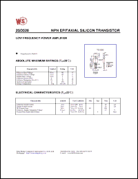 Click here to download 2SD526 Datasheet