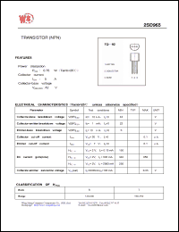 Click here to download 2SD965 Datasheet