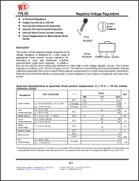Click here to download 79L05 Datasheet