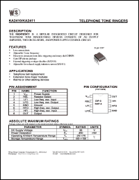 Click here to download KA2410 Datasheet