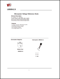 Click here to download LM385Z-2.5 Datasheet