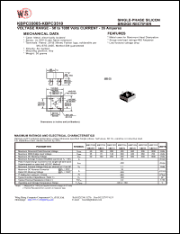 Click here to download KBPC3502 Datasheet