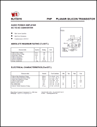 Click here to download MJ15016 Datasheet