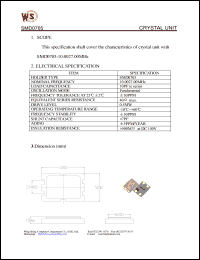 Click here to download SMD0705 Datasheet