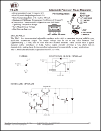Click here to download TL431LT1 Datasheet