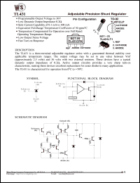 Click here to download TL431CLP Datasheet