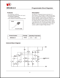 Click here to download WS336Z-2.5 Datasheet