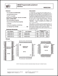 Click here to download WS82C55A-5 Datasheet