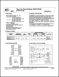 Click here to download WS628512LLFP-70 Datasheet