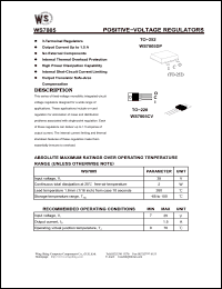 Click here to download WS7805 Datasheet