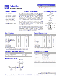Click here to download AG303-63PCB Datasheet