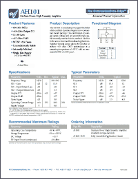 Click here to download AH101 Datasheet