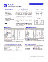 Click here to download AH201-PCB-900 Datasheet