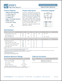Click here to download FHF1 Datasheet