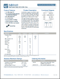 Click here to download MH102 Datasheet