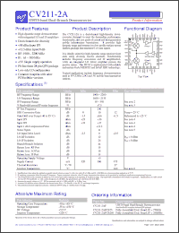 Click here to download CV211-2 Datasheet
