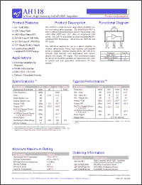 Click here to download AH118-89 Datasheet
