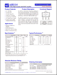 Click here to download AH114-89G Datasheet