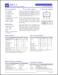 Click here to download AH1-1 Datasheet