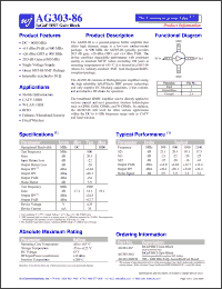 Click here to download AG303-86 Datasheet