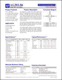 Click here to download AG302-86 Datasheet