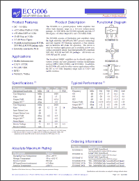 Click here to download ECG006 Datasheet