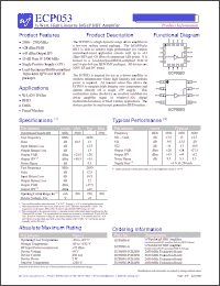 Click here to download ECP053D Datasheet
