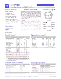 Click here to download ECP203D Datasheet