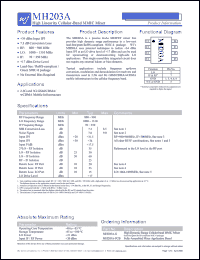 Click here to download MH203A-G Datasheet