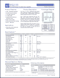Click here to download VG111 Datasheet