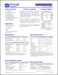 Click here to download FP31QF-PCB1900 Datasheet