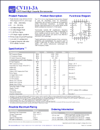 Click here to download CV111-3A_07 Datasheet