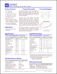 Click here to download AP602-PCB1960 Datasheet