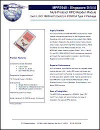 Click here to download MPR7040 Datasheet