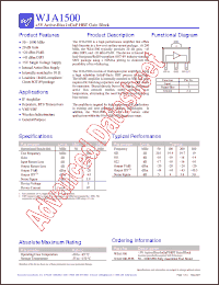 Click here to download WJA1500-PCB Datasheet