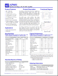 Click here to download AP601-PCB1960 Datasheet
