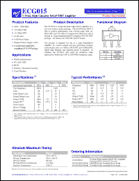 Click here to download ECG015B-PCB1960 Datasheet